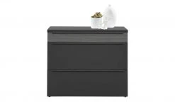 now! by hülsta Sideboard now! touch | Schwarz / Samteiche Grau (Nachbildung) 106|cm -Komm Store 13232790 2 202203222233