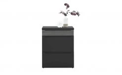 now! by hülsta Sideboard now! touch | Schwarz / Samteiche Grau (Nachbildung) 71|cm -Komm Store 13232796 2 202203222233