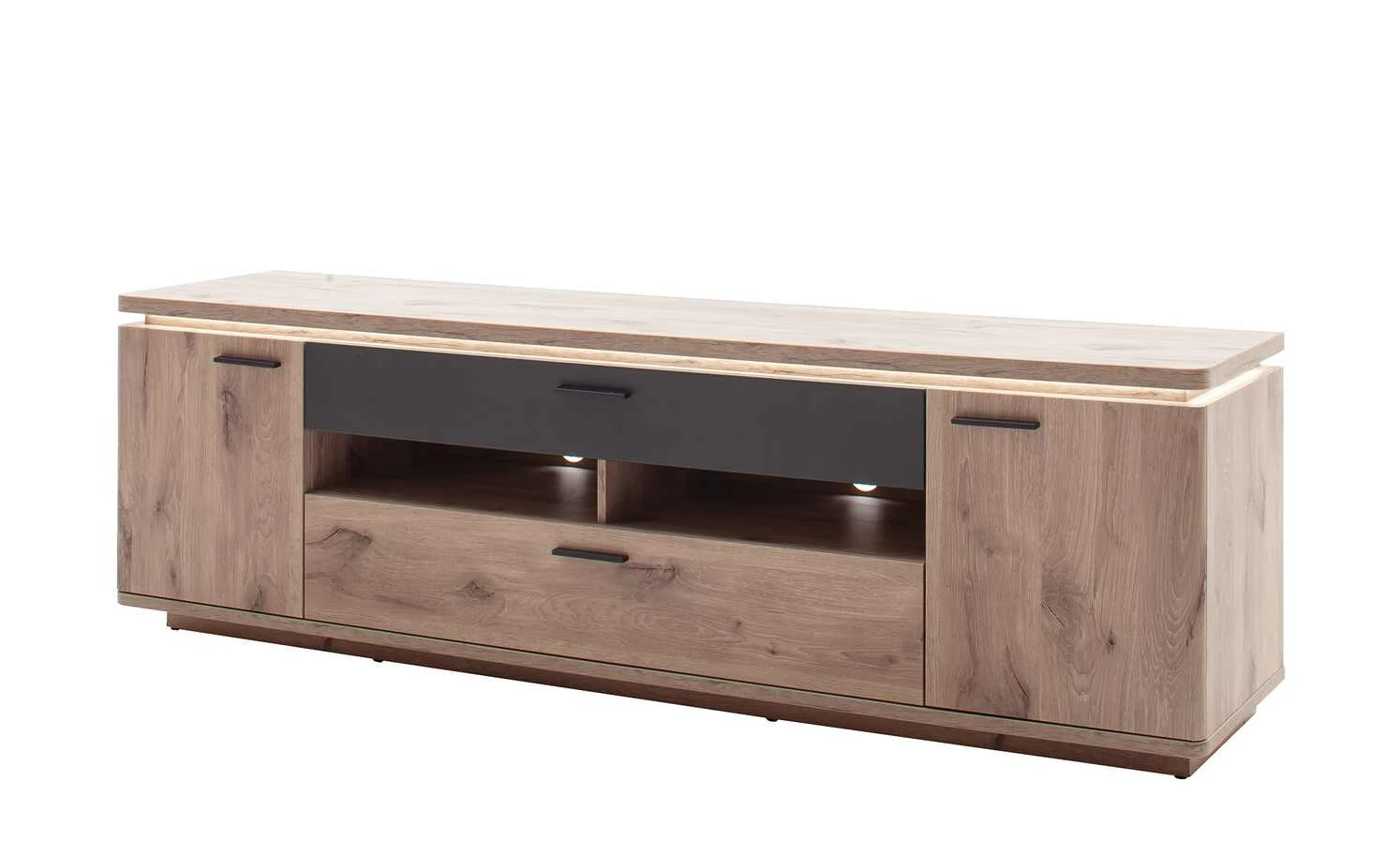 uno TV-Element Kataros | mit Absetzung in Anthrazit 1 uno TV-Element Kataros | mit Absetzung in Anthrazit