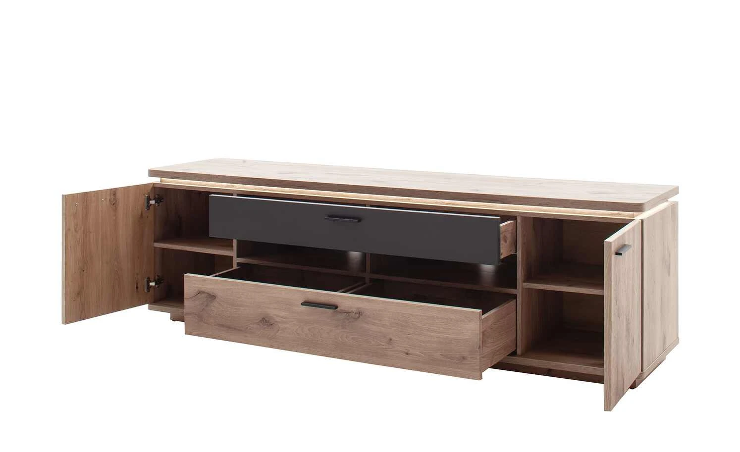 uno TV-Element Kataros | mit Absetzung in Anthrazit 4 uno TV-Element Kataros | mit Absetzung in Anthrazit – Bild 4