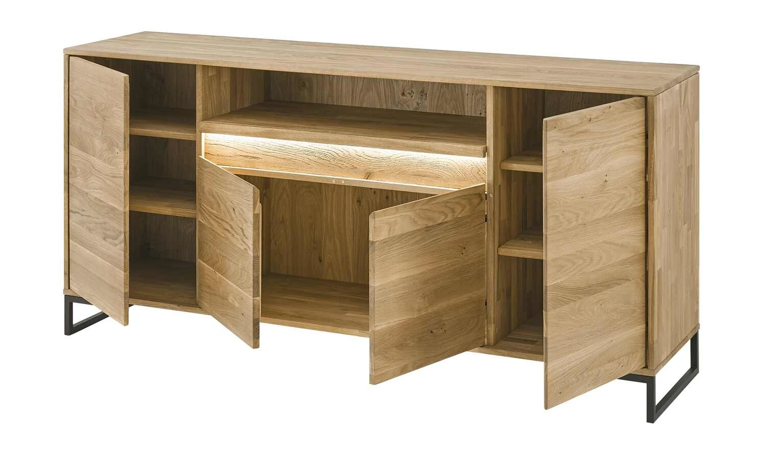 Westerburg Sideboard massiv Texas | Wildeiche Bianco 5 Westerburg Sideboard massiv Texas | Wildeiche Bianco – Bild 5