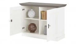 maison bleue Sideboard Florian | Weiß / Grau -Komm Store 13300223 3 202108130002