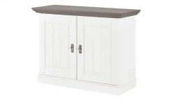 maison bleue Sideboard Florian | Weiß / Grau