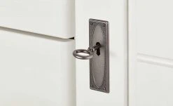 maison bleue Sideboard Florian | Weiß / bernsteinfarben -Komm Store 13318899 6 202108130002