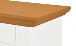 maison bleue Brotschrank Florian | Weiß / bernsteinfarben -Komm Store 13318909 2 202108130002