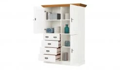 maison bleue Highboard Florian | Weiß / bernsteinfarben Türen aus Holz -Komm Store 13318911 6 202108130002