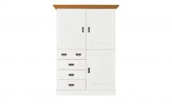 maison bleue Highboard Florian | Weiß / bernsteinfarben Türen aus Holz -Komm Store 13318911 7 202108130002