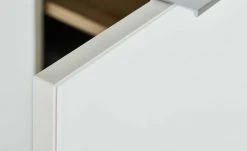 Kommode Vitreo | Eiche Riviera (Nachbildung) / Weiß glänzend -Komm Store 13340358 4 201907252251