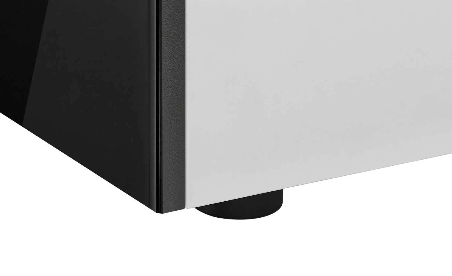 Kommode Vitreo | Weiß / Anthrazit 2 Kommode Vitreo | Weiß / Anthrazit – Bild 2