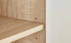 Kommode Vitreo | Eiche Sägerau (Nachbildung) / Weiß -Komm Store 13340427 2 201901221137