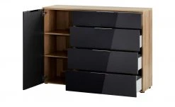 Kommode Vitreo | Eiche Riviera (Nachbildung) / Anthrazit -Komm Store 13340432 5 201901221137