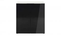 Kommode Vitreo | Weiß / Anthrazit glänzend -Komm Store 13340435 4 202001302236