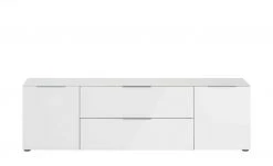 Lowboard Vitreo | Weiß / Riviera Eiche (Nachbildung) 180,4|cm -Komm Store 13340441 11 201901221136