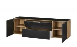 Lowboard Vitreo | Anthrazit / Riviera Eiche (Nachbildung) 180,4|cm -Komm Store 13340443 4 201811271610