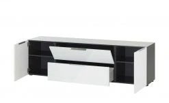 Lowboard Vitreo | Weiß / Anthrazit 180,4|cm -Komm Store 13340445 2 201811271610