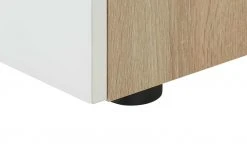 Lowboard Vitreo | Weiß / Eiche Sägerau (Nachbildung) 180,4|cm -Komm Store 13340447 2 201811271610