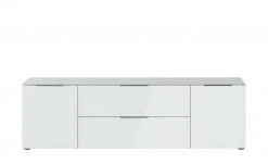 Lowboard Vitreo | Weiß / Eiche Sägerau (Nachbildung) 180,4|cm -Komm Store 13340447 7 201811271610