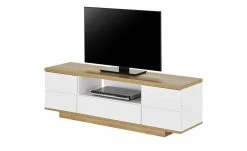 TV-Lowboard Meßbach II | Weiß / Riviera Eiche (Nachbildung) 13 TV-Lowboard Meßbach II | Weiß / Riviera Eiche (Nachbildung) -Komm Store 13340452 4 201903160640