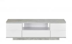 TV-Lowboard Meßbach II | Weiß / Beton (Nachbildung) -Komm Store 13340453 5 201902282207