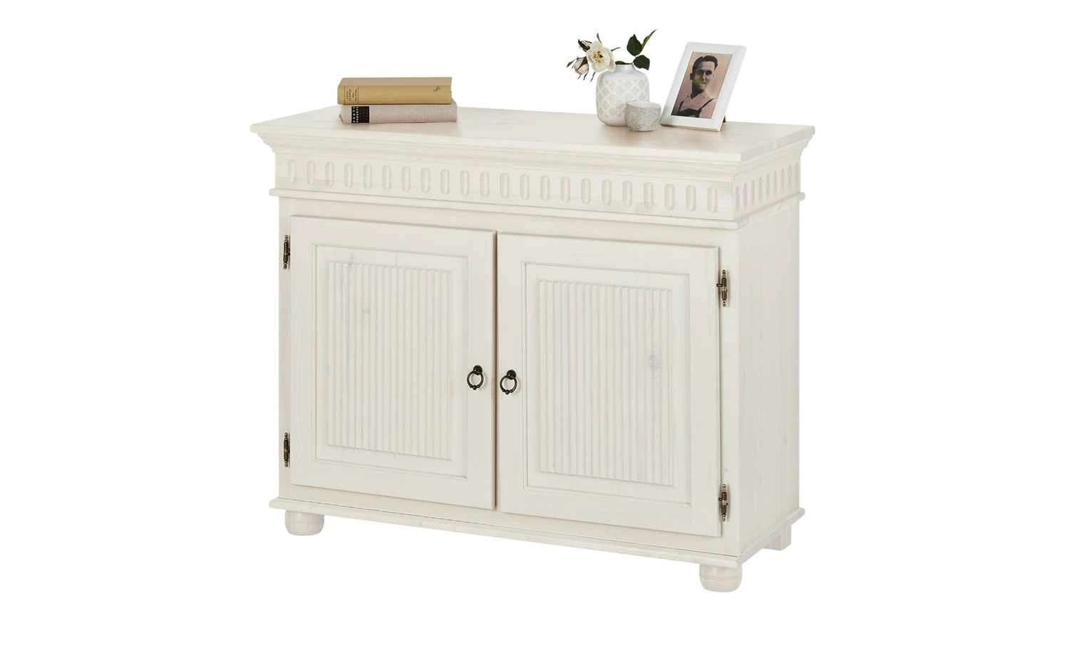 Kommode Bornholm | Kiefer Weiß 2 Türen 3 Kommode Bornholm | Kiefer Weiß 2 Türen – Bild 3