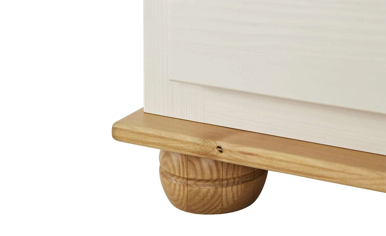 Kommode Bornholm | Kiefer Weiß / Kiefer antikfarben 2 Türen 7 Kommode Bornholm | Kiefer Weiß / Kiefer antikfarben 2 Türen – Bild 7