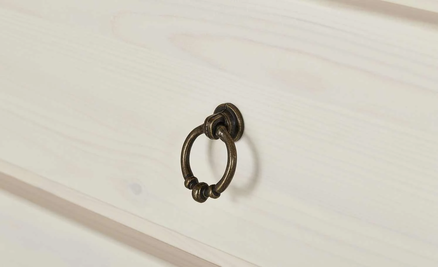 Kommode Bornholm | Kiefer Weiß 5 Schübe 7 Kommode Bornholm | Kiefer Weiß 5 Schübe – Bild 7