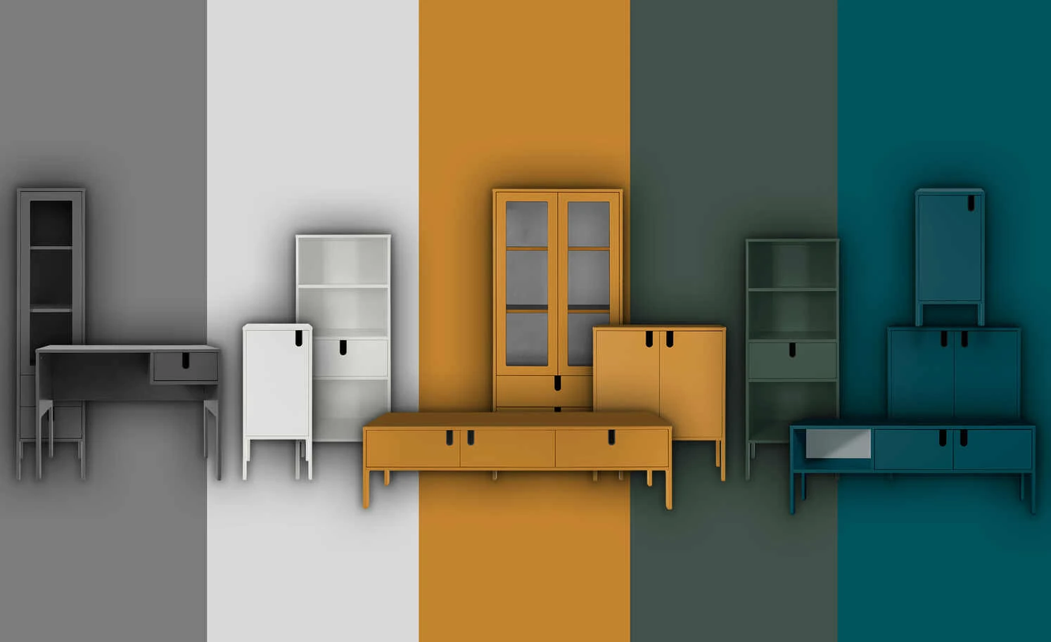 Sideboard Uno | Weiß 1 Sideboard Uno | Weiß