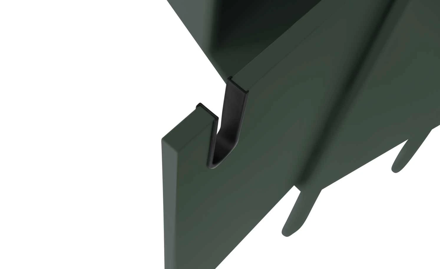 TV-Lowboard Uno | Forest (Grün) 4 TV-Lowboard Uno | Forest (Grün) – Bild 4