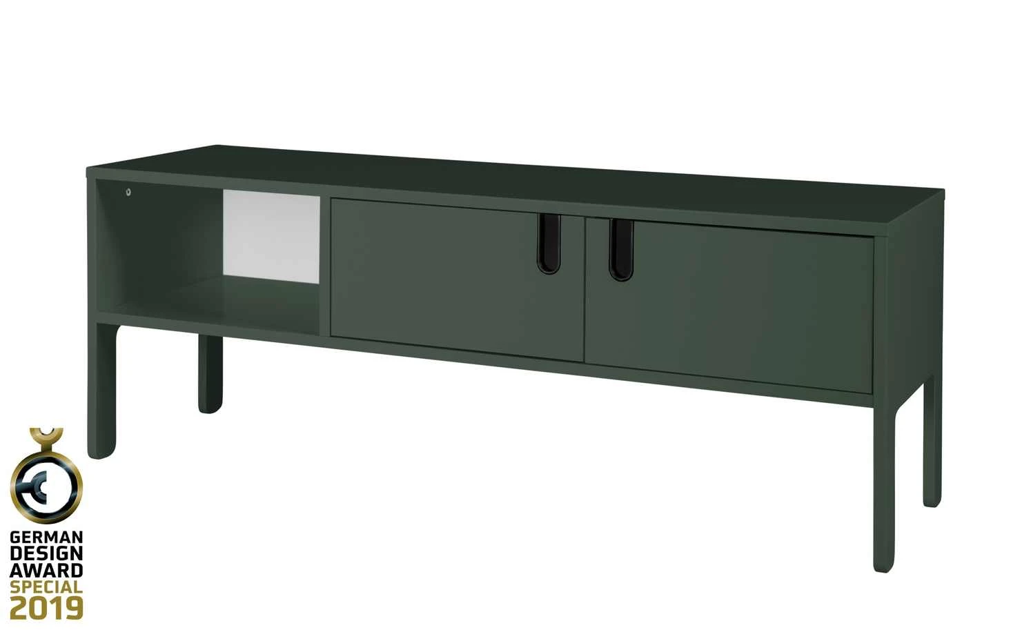 TV-Lowboard Uno | Forest (Grün) 2 TV-Lowboard Uno | Forest (Grün) – Bild 2