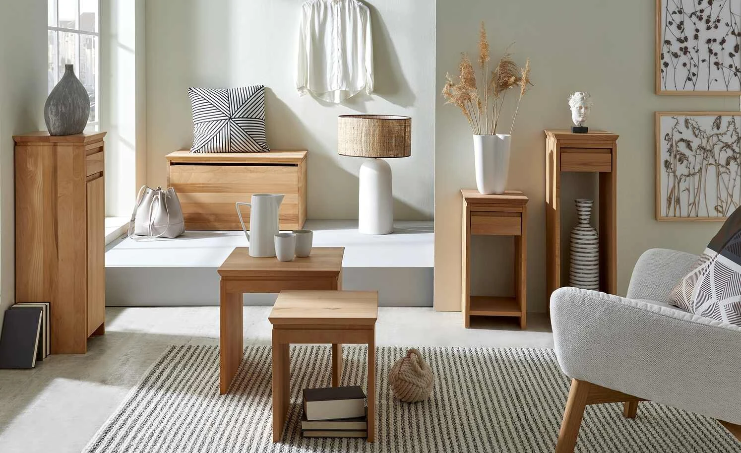 Kommode Tiny | Kernbuche 1 Kommode Tiny | Kernbuche