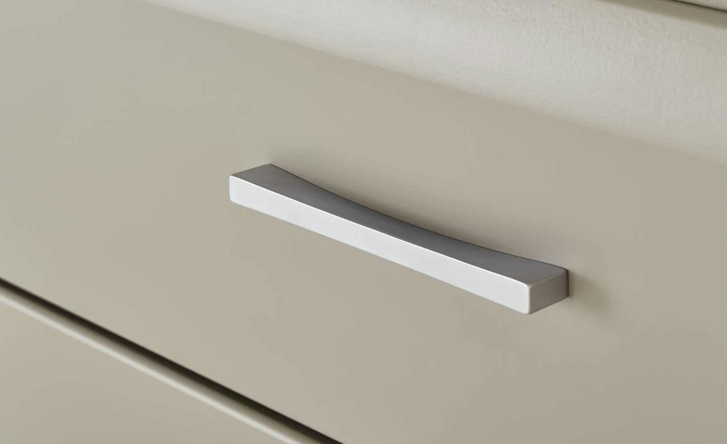 Kommode Cortina | 140|cm Basaltgrau / Hirnholz (Nachbildung) 7 Kommode Cortina | 140|cm Basaltgrau / Hirnholz (Nachbildung) – Bild 7