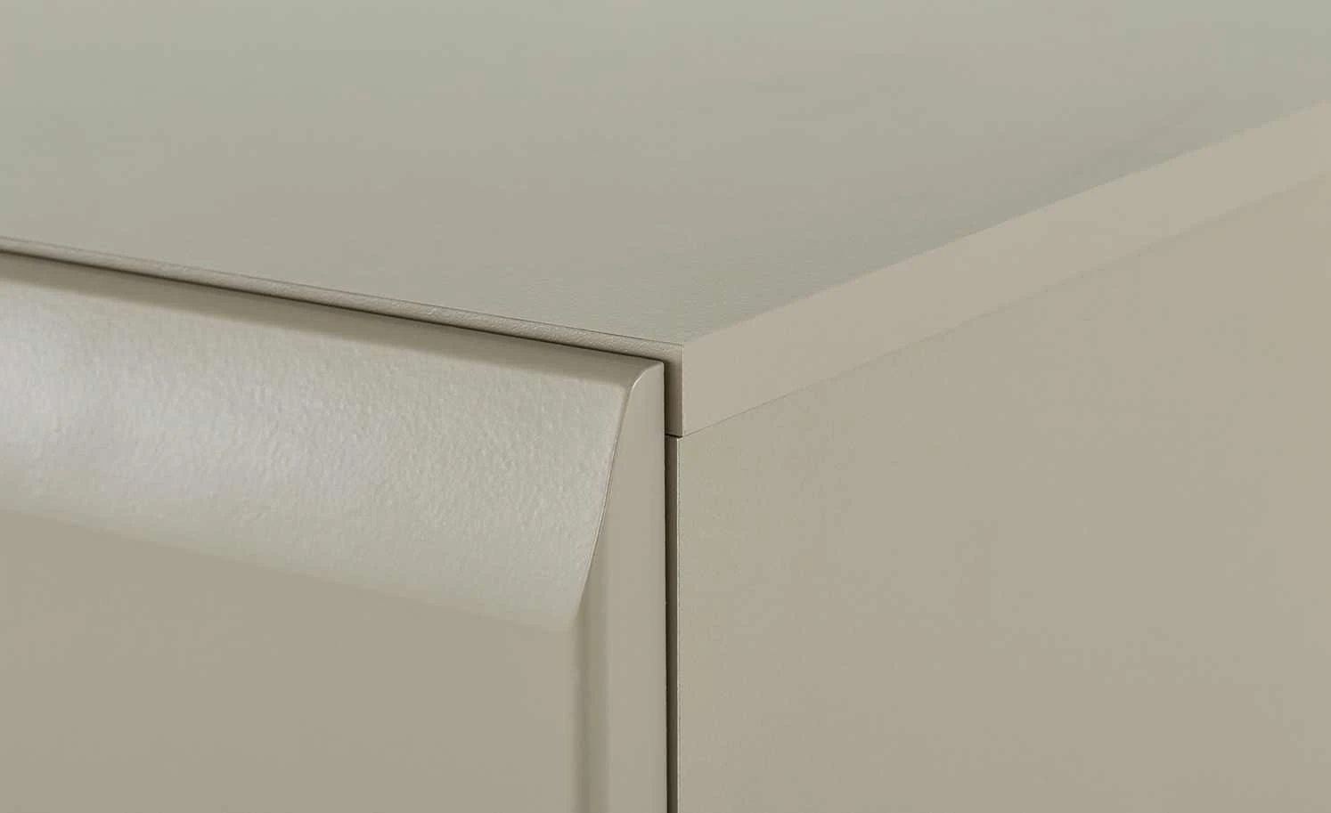 Kommode Cortina | 100|cm Basaltgrau / Hirnholz (Nachbildung) 4 Kommode Cortina | 100|cm Basaltgrau / Hirnholz (Nachbildung) – Bild 4