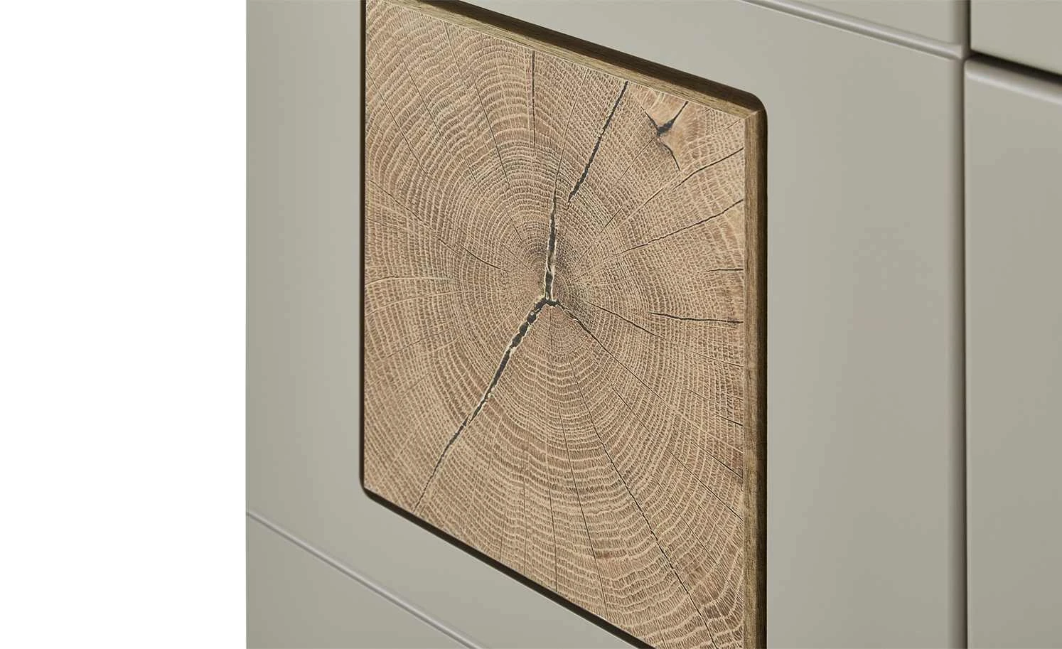 Kommode Cortina | 100|cm Basaltgrau / Hirnholz (Nachbildung) 7 Kommode Cortina | 100|cm Basaltgrau / Hirnholz (Nachbildung) – Bild 7