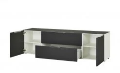 TV-Lowboard Vitreo | Weiß / Anthrazit 180,4|cm -Komm Store 13345766 3 201910222236