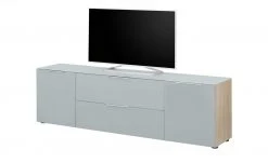 TV-Lowboard Vitreo | Eiche sägerau (Nachbildung) / Seidengrau 180,4|cm 5 TV-Lowboard Vitreo | Eiche sägerau (Nachbildung) / Seidengrau 180,4|cm -Komm Store 13345769 3 201911212246