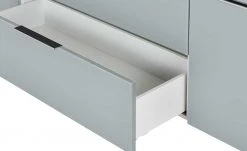 TV-Lowboard Vitreo | Weiß / Seidengrau 180,4|cm -Komm Store 13345770 4 202103122232