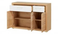 smart Sideboard Oslo | Kernbuche (Nachbildung) / Kernbuche / Weiß -Komm Store 13345947 4 202101292237