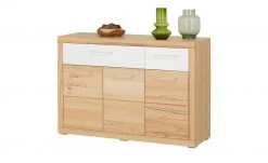 smart Sideboard Oslo | Kernbuche (Nachbildung) / Kernbuche / Weiß -Komm Store 13345947 6 202101292237