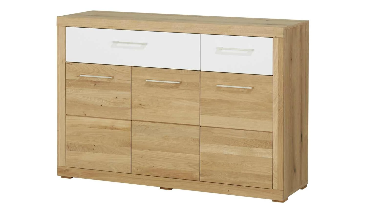 smart Sideboard Oslo | Wildeiche (Nachbildung) / Wildeiche / Weiß 2 smart Sideboard Oslo | Wildeiche (Nachbildung) / Wildeiche / Weiß – Bild 2