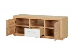 smart Lowboard Oslo | Kernbuche (Nachbildung) / Kernbuche / Weiß -Komm Store 13345955 9 202006180919