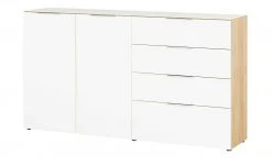 uno Sideboard Levi | Eiche Navarra (Nachbildung) / Weiß -Komm Store 13346243 1 202101122237