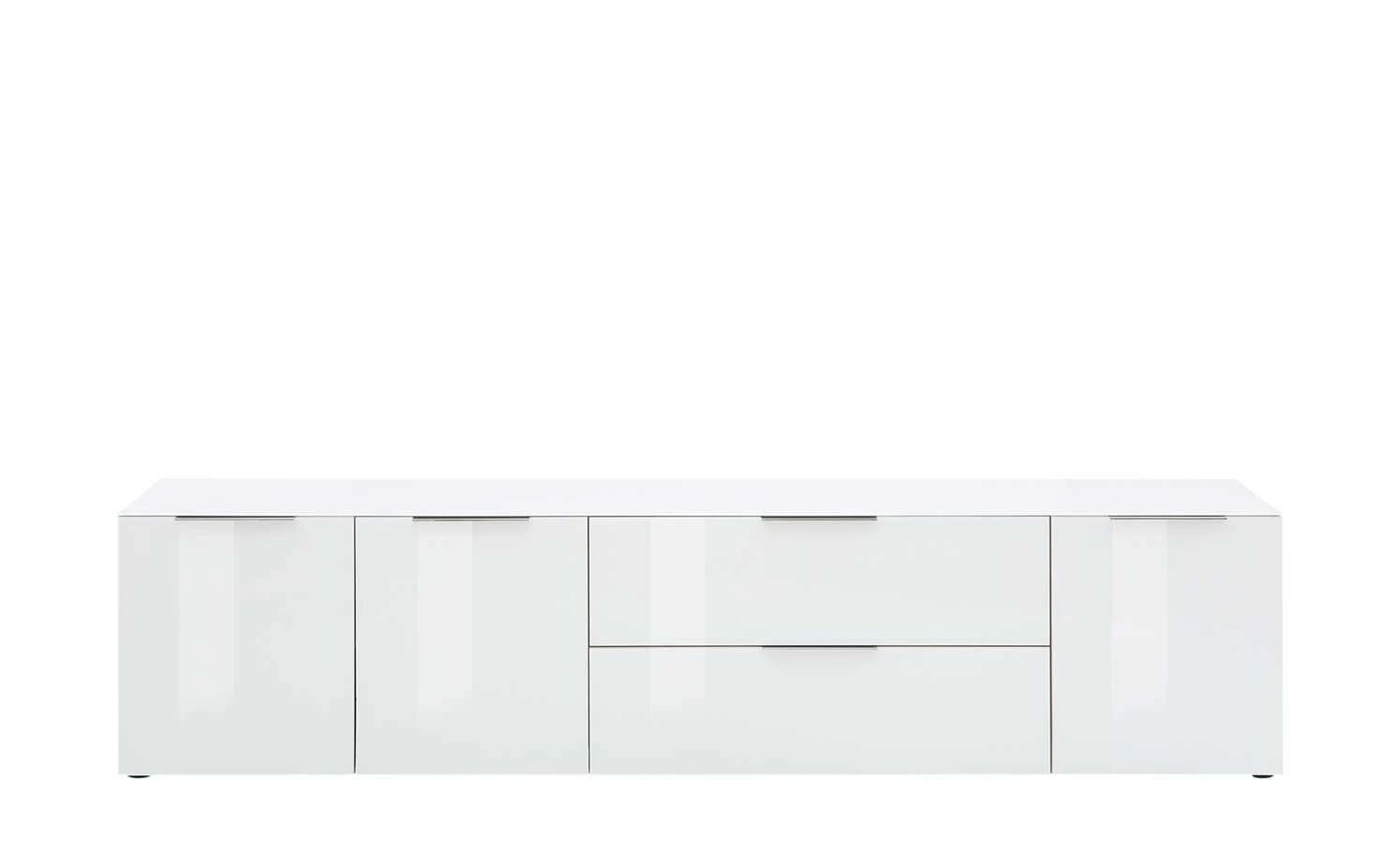 Lowboard Vitreo | Weiß 225,5|cm 4 Lowboard Vitreo | Weiß 225,5|cm – Bild 4