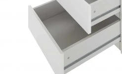Kommode mit 2 Schüben Nardo | 49,5|cm Weiß -Komm Store 13346430 4 202007080902