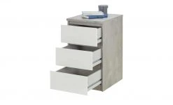 Kommode mit 3 Schüben Nardo | 70,1|cm Beton (Nachbildung) / Weiß 14 Kommode mit 3 Schüben Nardo | 70,1|cm Beton (Nachbildung) / Weiß -Komm Store 13346433 7 202007141519