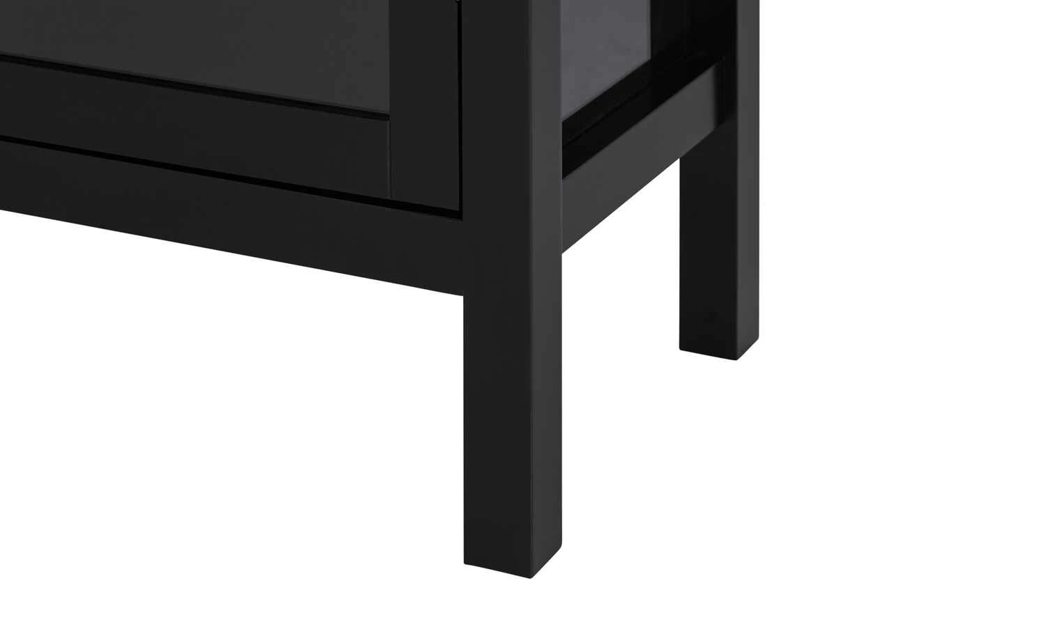 Vitrine Agosta | Schwarzbraun 2 Vitrine Agosta | Schwarzbraun – Bild 2