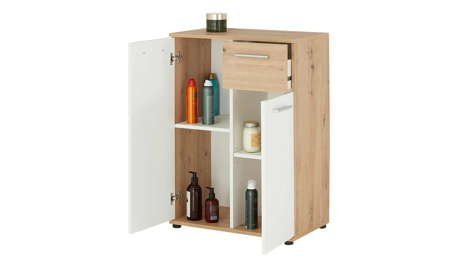 Kommode Jelsi | Artisan Eiche (Nachbildung) / Weiß 5 Kommode Jelsi | Artisan Eiche (Nachbildung) / Weiß – Bild 5