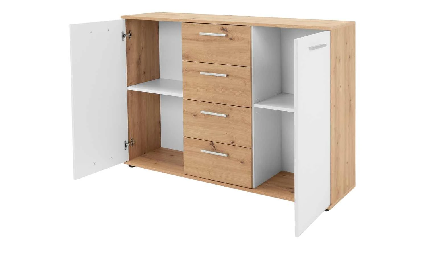 Kommode Jelsi | Artisan Eiche (Nachbildung) / Weiß 7 Kommode Jelsi | Artisan Eiche (Nachbildung) / Weiß – Bild 7