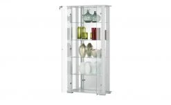 Vitrine, 2-türig Filaga | silberfarbig -Komm Store 13346713 5 202010290736