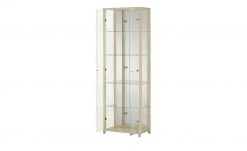 Vitrine Cristal | 2|Stück Eiche sägerau (Nachbildung) -Komm Store 13346743 13 202010090132