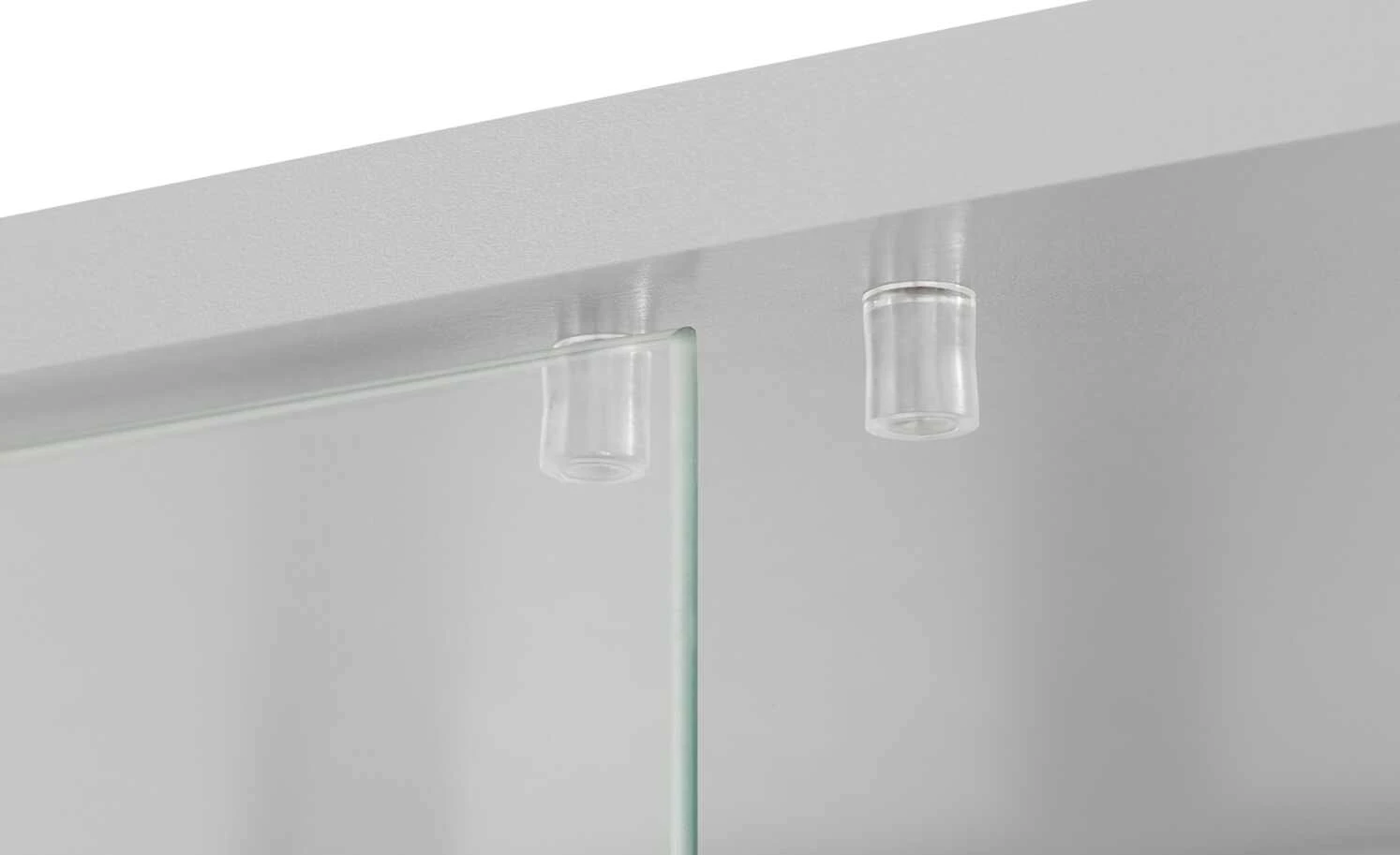 Vitrine Cristal | 2|Stück silberfarben 11 Vitrine Cristal | 2|Stück silberfarben – Bild 11